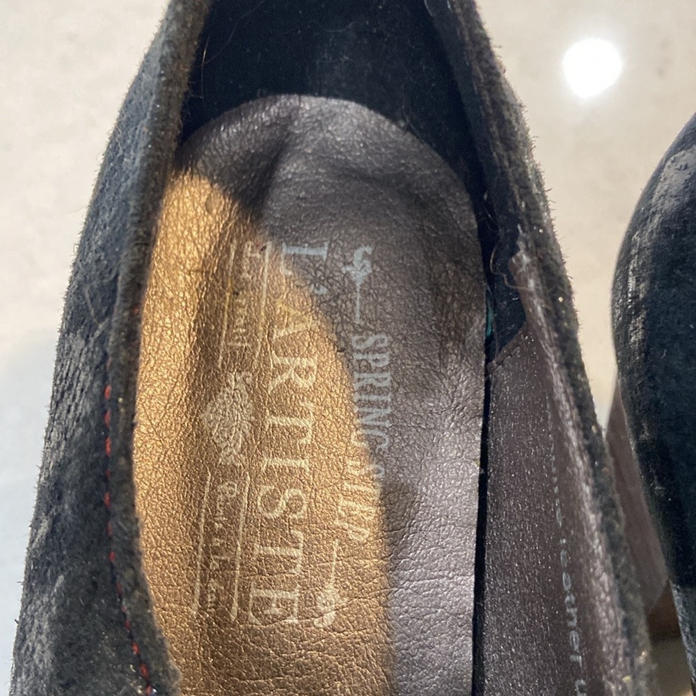 L” Artiste Studalena Womens Leather Black Shoes size 7.5/8 - Picture 9 of 9